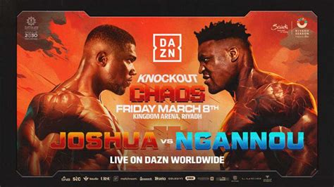 ngannou vs joshua tijd|LIVE FINAL PRESS CONFERENCE .